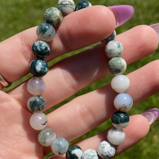 Tree Agate Bracelet