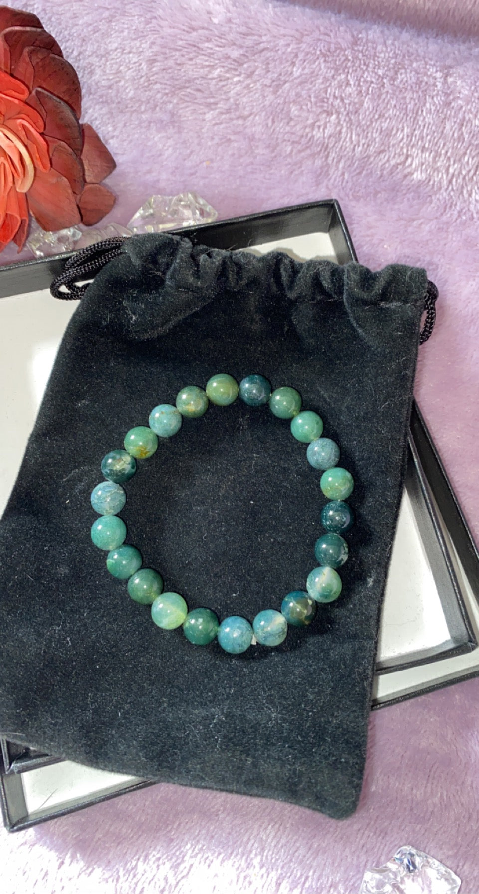 Moss Agate Bracelet