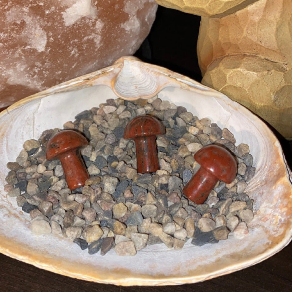 Red Jasper Mushroom