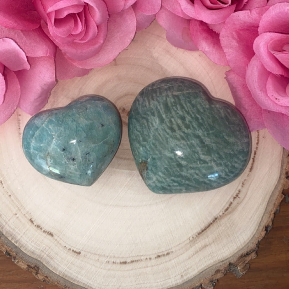 Amazonite Heart