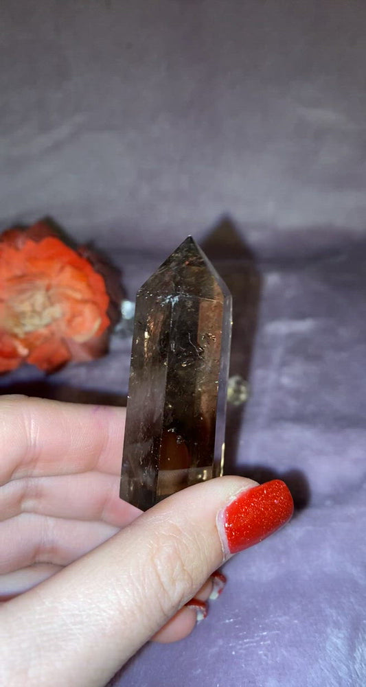 Smokey Quartz Tower